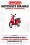TVS Wego COMPATIBLE Cover (GRAY WITH RED STRIPES) Waterproof Motorcycle Cover, with Elastic Bands, Includes Carrying Bag - 2