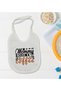 BK Kids "Mommy Needs A Coffee" Design Baby Bodysuit and Bib Gift Set - Model 1, 0–3 Months - 4