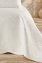 Luxury Embroidered Single Bedspread | 180x240 cm | 100% Cotton | Simple, Elegant, and Timeless Design - 2