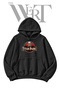 Titan Park Pre-Printed Black Hooded Sweatshirt (2-Ply)