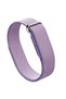 Google Fitbit Air-Compatible EX01 Woven Strap, Purple, Breathable Fabric, Adjustable Metal Buckle, Lightweight, Flexible