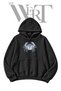 Crab Xray Pre-Printed Black Hooded Sweatshirt (2-Ply)