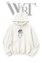 Kakashi Hatake Pre-Printed White Hooded Sweatshirt (2-Ply)