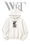 Linkin Park Pre-Printed White Hooded Sweatshirt (2-Ply)