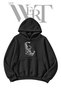 Arnold Schwarzenegger Pre-Printed Black Hooded Sweatshirt (2-Ply)