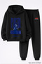 OSCAR PİASTRİ NEW SEASON PRINTED 3-PLY QUALITY SWEATSHIRT AND SWEATPANTS KIDS' SET