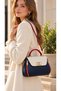 Women's 3-Compartment Hand and Shoulder Bag - 2