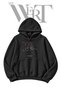 Heroin Pre-Printed Black Hooded Sweatshirt (2-Ply)