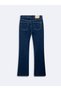 Noelıa High-Waisted Flared Spanish-Style Dark Indigo Jeans - 4