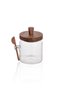 500 ml Borosilicate Glass Jar with Measuring Spoon - 2