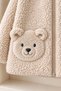 BABY PLUSH HOODED SWEATER—BEAR-EARED, POCKETED, ZIPPERED JACKET - 2