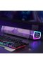 مكبر صوت بلوتوث مع إضاءة RGB، اتصال بلوتوث وUSB سلكي، صوت ساب ووفر، ستيريو مزدوج Bl