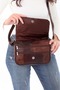 Women's Genuine Leather Strap Shoulder and Crossbody Bag - 3