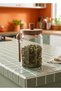 Measuring Spoon-Equipped Borosilicate Glass Jar, 850 ml