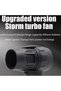 Portable Cordless Turbo Air Blower for Cleaning & Drying, Black color - 4