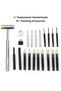 21PCS Punch Tool Set Double Sided Copper Hammer Punching Set Mechanical Maintenance Tools Chisel Pin - 6