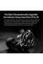 KZ Vibe X Wired Earphones, Dual Driver HiFi Bass IEM with 13mm Vibration Subwoofer Driver, In-Ear Gaming Earbuds for Music Movies eSports, Silver-Plated Cable (3.5mm / No Mic) - 5