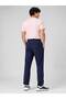 Yukon Polyester Fabric Navy Blue Men's Sweatpants - 2