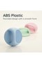 Self Adhesive Cabinet Handles, 4 Round ABS Plastic Pull Knobs for Doors, Windows, Cupboards, Drawers - 4