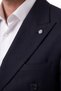 Men's Slim Fit Double-Breasted Navy Blue Suit – Stretch Fabric Casual-Chic Business 2702414 - 6