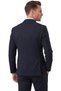 Men's Slim Fit Double-Breasted Navy Blue Suit – Stretch Fabric Casual-Chic Business 2702414 - 7