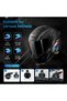 Motorcycle Bluetooth Headset – Helmet Audio System with Bluetooth 5.4, FM Radio, IPX6 Waterproof, Noise Reduction, HD Sound, RGB Light, CVC+DSP Mic – for All Helmets - 6