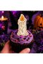 Halloween Witch Candle Premium Cookie Mold and Sugar Dough Shaper - Cookie Cutter - 2