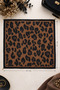 Brown Leopard Print Scarf & Shawl with Magnets - 3