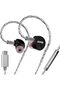 CCA Phoenix Wired Gaming Earphones with Mic, USB Type-C, Black