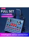 V8K Live Sound Card Condenser Microphone Full Set Black - 2