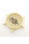 Aesthetic Design Rudder Model Brass Compass