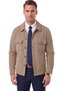 Men's Slim Fit Corduroy Velvet Mink Jacket – 100% Cotton, Buttoned, With Pockets, Unlined 2701104 - 3