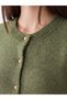 Crew Neck Women's Knitwear Cardigan - 3