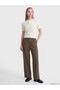Women's Knit Cardigan with Braided Pattern - 2