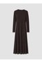 High Neck A-Line Lace Dress - 5