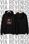Che Guevara Print Unisex Oversized Hooded Sweatshirt