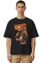 Unisex Oversized Naruto Uzumaki Naruto Shippuden Anime Character Premium T-Shirt with Front Print