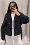 Women's Suede Winter Jacket with Fur-Lined, Belted Design - 4