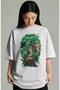 Unisex Oversized Roronoa Zoro One Piece Anime Character Pre-Printed Premium T-Shirt - 2