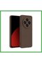 Redmi 14C Compatible Case: First Silicone - Brown BEZOSS