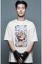 Unisex Oversized Monkey D. Luffy Gear 5 One Piece Anime-Printed Premium T-Shirt