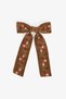Octavia Milk Coffee Buckled Hair Clip Set