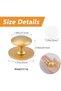 Stainless Steel Drawer Knobs, 4pcs Self-Stick Instant Cabinet Handle Pulls, Adhesive Sliding - 2