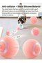 Automatic Cat Ball ， Cat Toy USB Charging Pink - 5