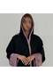 Internet Abaya with Pink Cuff Sleeves - 4