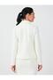 Slim-Fit Jacket with a Shirt Collar and White Zip Detail - 7