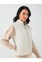 Stone Embellished, Detailed, Straight-Cut, Quilted Puff Vest - 5