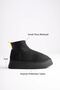 Women's Black Winter Fur Lined Thick Sole Boots Tr04Mk04A - 2