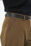 High-Leg Wide-Leg Pants, Khaki - 6