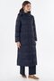 Navy Blue Padded Jacket with Zip Detail - 6
